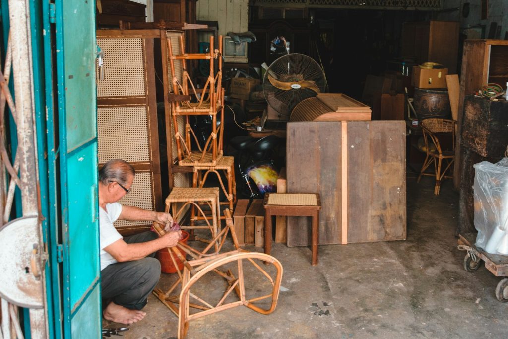 Rattan Webbing for the German Furniture & Interior Design Market